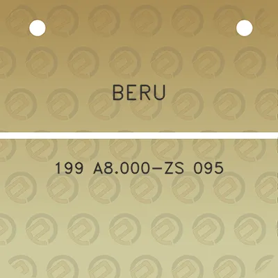 beru-199-a8000-zs-095