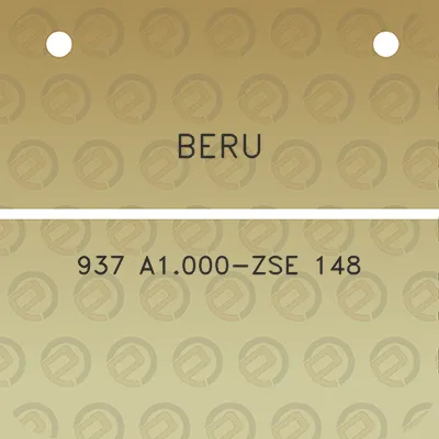 beru-937-a1000-zse-148