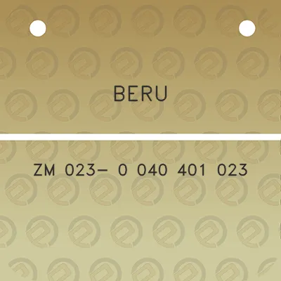 beru-zm-023-0-040-401-023