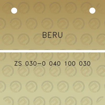 beru-zs-030-0-040-100-030