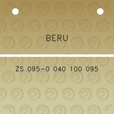 beru-zs-095-0-040-100-095