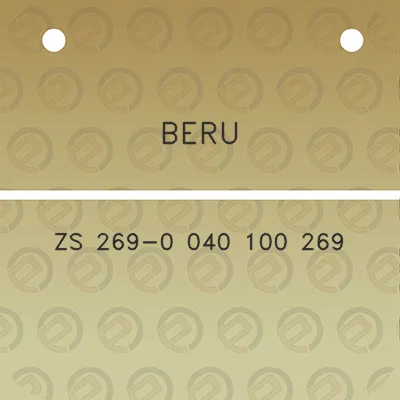 beru-zs-269-0-040-100-269