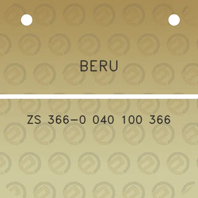 beru-zs-366-0-040-100-366