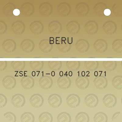 beru-zse-071-0-040-102-071