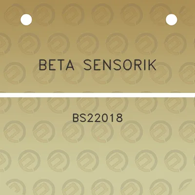 beta-sensorik-bs22018