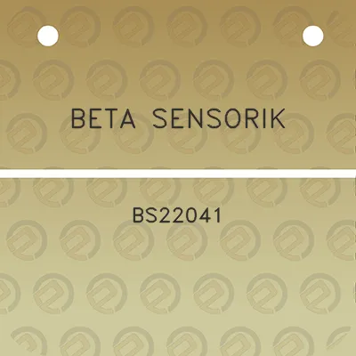 beta-sensorik-bs22041