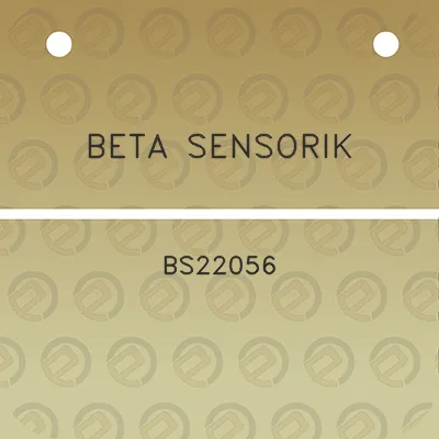 beta-sensorik-bs22056