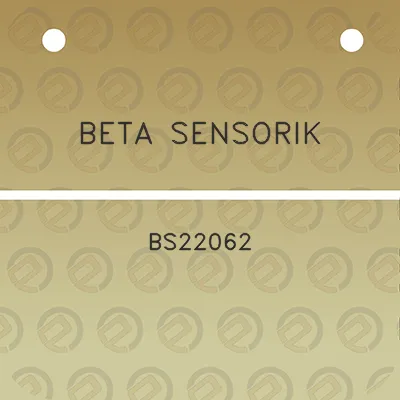 beta-sensorik-bs22062