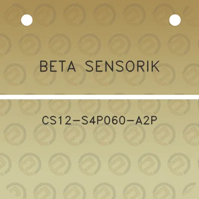 beta-sensorik-cs12-s4p060-a2p