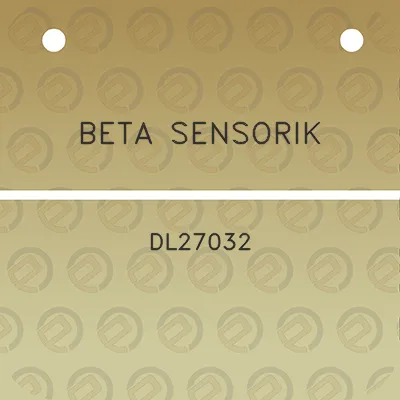 beta-sensorik-dl27032