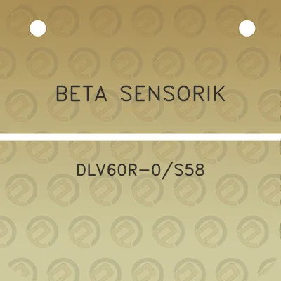 beta-sensorik-dlv60r-0s58