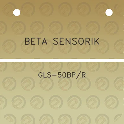 beta-sensorik-gls-50bpr