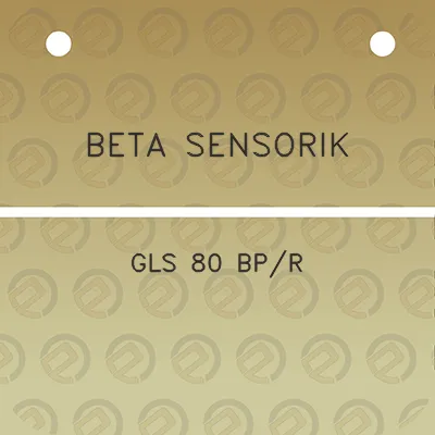 beta-sensorik-gls-80-bpr