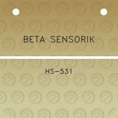 beta-sensorik-hs-531