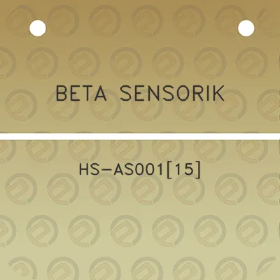 beta-sensorik-hs-as00115