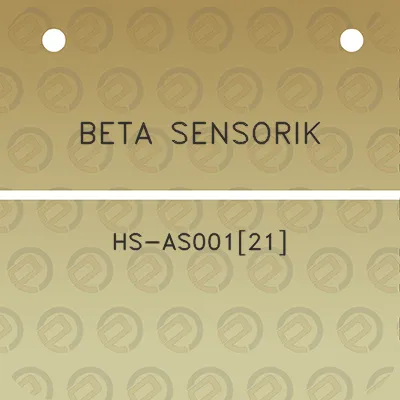 beta-sensorik-hs-as00121