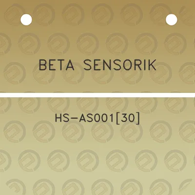 beta-sensorik-hs-as00130