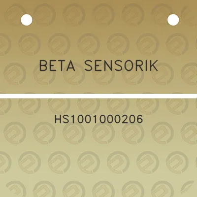 beta-sensorik-hs1001000206