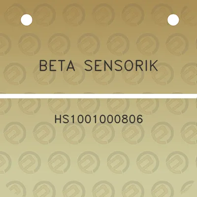 beta-sensorik-hs1001000806