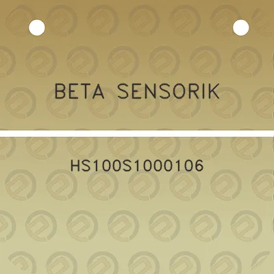 beta-sensorik-hs100s1000106