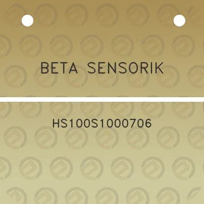 beta-sensorik-hs100s1000706