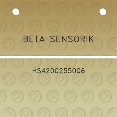 beta-sensorik-hs4200255006