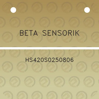 beta-sensorik-hs420s0250806