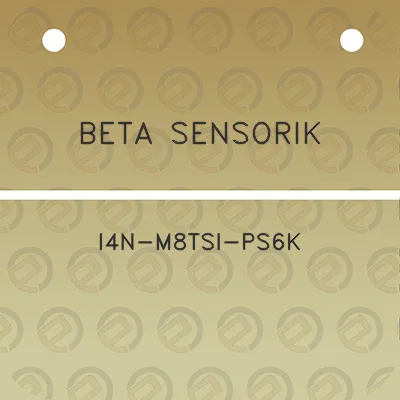 beta-sensorik-i4n-m8tsi-ps6k