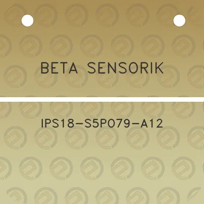 beta-sensorik-ips18-s5po79-a12