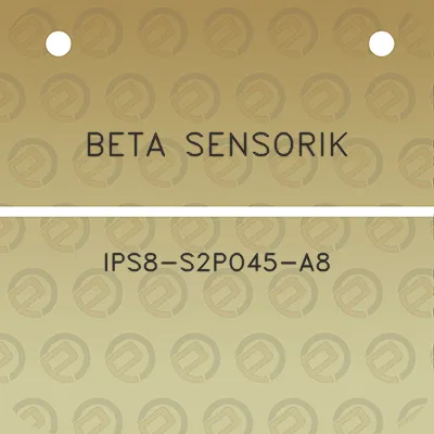 beta-sensorik-ips8-s2po45-a8