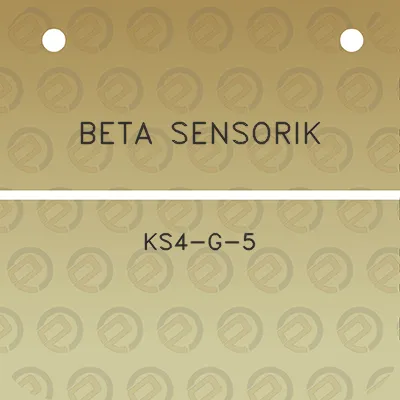 beta-sensorik-ks4-g-5