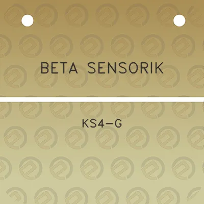 beta-sensorik-ks4-g