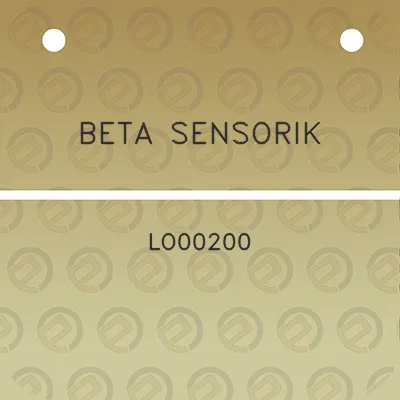 beta-sensorik-lo00200