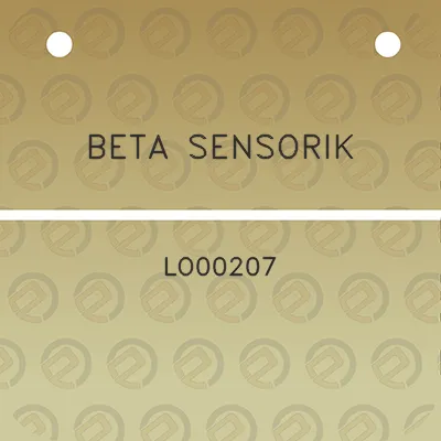 beta-sensorik-lo00207