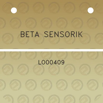 beta-sensorik-lo00409