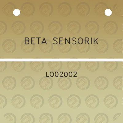 beta-sensorik-lo02002