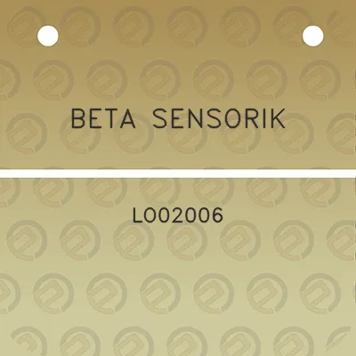 beta-sensorik-lo02006