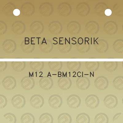 beta-sensorik-m12-a-bm12ci-n