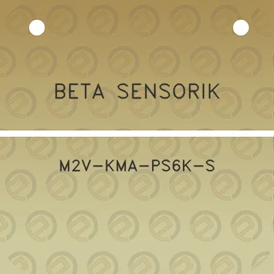 beta-sensorik-m2v-kma-ps6k-s