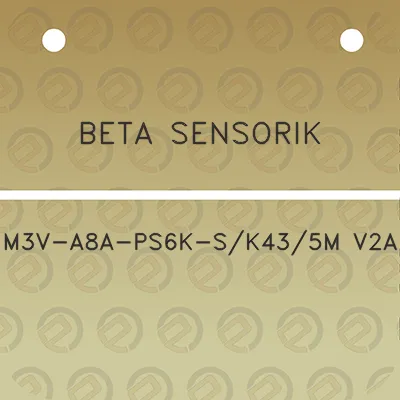 beta-sensorik-m3v-a8a-ps6k-sk435m-v2a