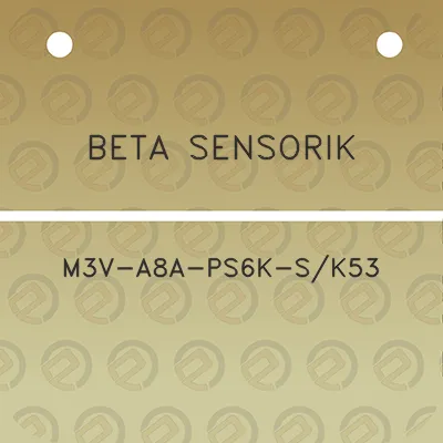 beta-sensorik-m3v-a8a-ps6k-sk53