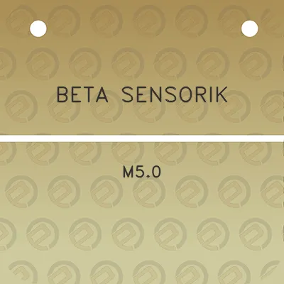 beta-sensorik-m50