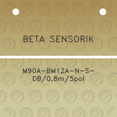 beta-sensorik-m90a-bm12a-n-s-db08m5pol