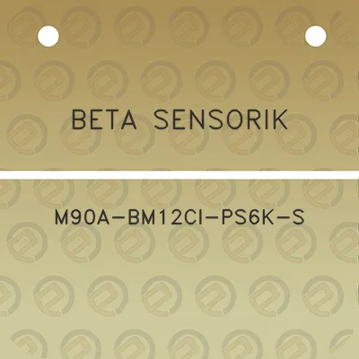 beta-sensorik-m90a-bm12ci-ps6k-s