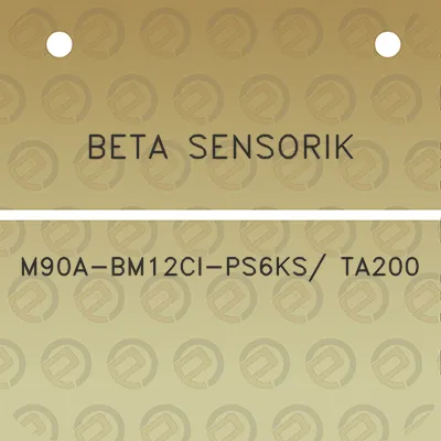 beta-sensorik-m90a-bm12ci-ps6ks-ta200