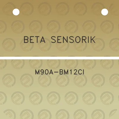 beta-sensorik-m90a-bm12ci