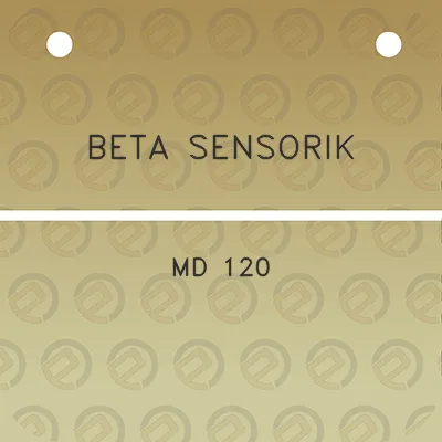 beta-sensorik-md-120