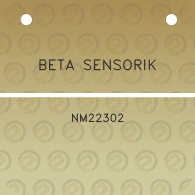 beta-sensorik-nm22302