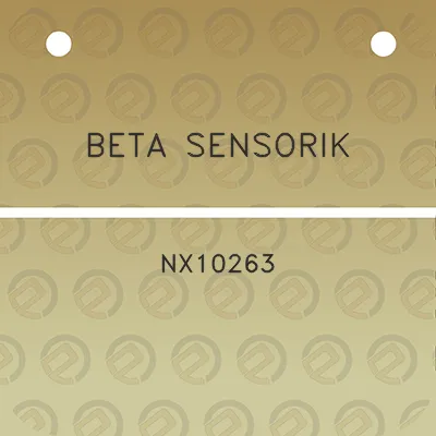 beta-sensorik-nx10263