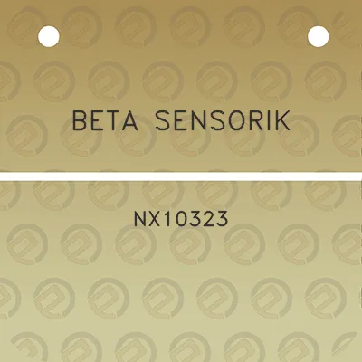 beta-sensorik-nx10323